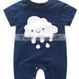 Unisex Gender Short Sleeve Sleeve Style Cotton Lovely Baby Rompers Wholesale 0-3 Months Baby Summer Rompers thumbnail-1