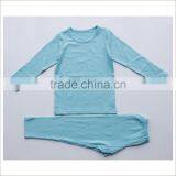 Factory Supply New Models Kids Pajamas Custom Logo Night Shirts In Plain Colour thumbnail-2