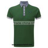 Fine Blue Polo Shirts thumbnail-4