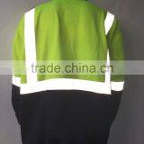 100% Polyester Contrast Safety Sweatshirt With Reflective Tape Meet AS/NZS 1906.4:2010 thumbnail-4