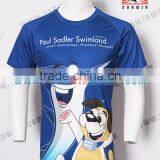 Factory Wholesale Custom Polyester High Quality Cheap T-shirt thumbnail-2