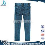 2017 Latest Design Jeans Trousers Pants New Style Hand Brush Slim Fit Kids Denim Jeans thumbnail-3