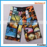 2017 Design your own mens board shorts, adult photos beach shorts