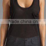 Viscose Pocket Racer Tank thumbnail-3