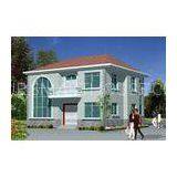 Fire Proof Steel Prefabricated Houses For Villa , Modular Steel House