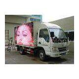 HD P16 Message Animation Truck Mounted Led Screen With Wide View Angle