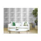 Fashion Modern Textured 3D Wall Decor Panels / 3 Dimensional Wallpaper Heat-proof thumbnail-1