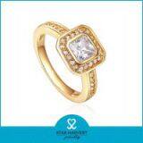 Wholesale Engagement Silver Ring Jewellery With CZ (R-0329) thumbnail-1