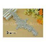 Sew On Bling Jewellery Crystal Rhinestone Bridal Appliques For Wedding Dress thumbnail-1