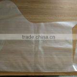 Disposable 8 Mil Transparent XL PE Boot Cover With Ties on the Ankles thumbnail-1