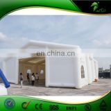 Giant 18m White PVC Inflatable Cube Tent