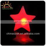 Star Shape Pin Badge,LED Plastic Light Up Christmas Badge, LED Pins Supplier