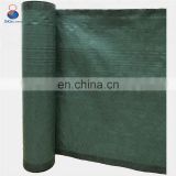 Black & green100% polypropylene fabric woven silt fence