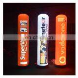 Wholesale 2.5mH Ivory Inflatable Led Tube Attractive Party Decoration thumbnail-3