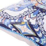 National Garden Nanjing Backrest Pompom Decorative Cushions Outdoor Chair Cushion For Sofa thumbnail-5