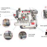 LT 600-01-ST-WP HIGH-SPEED CYLINDER BED PNEUMATIC INTERLOCK SEWING MACHINE WITH AUTO-TRIMMER WITH AUTO-THREAD WIPE thumbnail-2