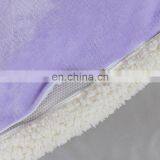 Manufacturers Wholesale Two Sided Design Thick Plain Imitate Lamb Wool Micro Coral Fleece Outdoor Adult Throw Blanket for Winter thumbnail-4