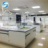 Chemical Laboratory Floor Mounted Full Steel Lab Island Bench thumbnail-2