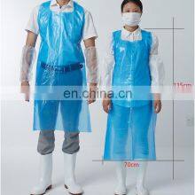 Disposable Blue Aprons Transparent CPE Plastic Medical Grade Disposable Kitchen Painting Salon Restaurant Drug STORES thumbnail-1
