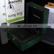 Customized Luxury Solid Wooden Watch Box PU Interior Piano Finish Packaging Box for Watch thumbnail-5