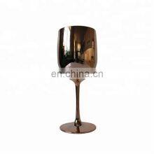 Dishwasher Safe Polycarbonate Drinking Golden Color Plastic Stemware Cup thumbnail-5