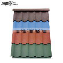 Factory Price Roof Tile Roofing Sheet in Nigeria, Heat Insulation Colour Stone Coated Metal Roof Tiles thumbnail-2