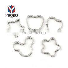Various Styles Chains Accessories Plain Split Ring Key Blanks Custom For Clothing thumbnail-1