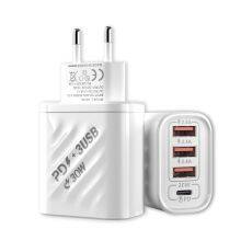 2022 Wholesale New Design Travel Charger US EU USB Charger For Xiaomi For Iphone For Xiaomi thumbnail-1