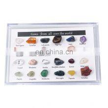 Natural Stone Gemstone Beads Agate Khambhat Rocks And Crystal Specimens Set Natural Mineral Teaching Specimen In Gift Box thumbnail-5