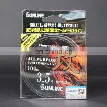High Strength Attack 100m Carbon Line Transparent Fishing Lines For Seawater / Fresh Water thumbnail-4