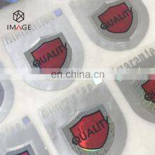 3D Customize Adhesive Holographic Label for Clothing Hang Tags Application thumbnail-5