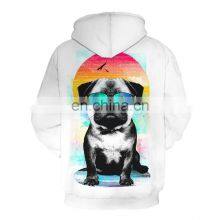 Fleece Full Dye Jumper Sweatshirts 3D Sublimation Printed Custom Logo 100% Polyester Men Hoodies thumbnail-3