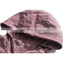 Two Side Pocket Pull Over Fashion Thick Cut and Sew Half Zip up Hoodies thumbnail-5