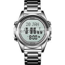 Luxury Men Watch Skmei 1667 Qibla Manufacture Company Wholesale Waterproof Wristwatch thumbnail-2