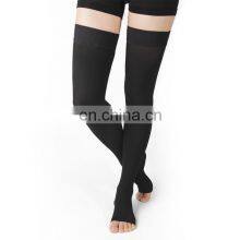 High Quality 23-32 Mmhg Open Toe Class 2 Blood Circulation Socks Varicose Veins Knee Thigh High Medical Compression Stockings thumbnail-5