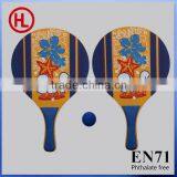 Brand New Surf Hot Sale Customized High Quality Carbon Wooden Beach Tennis Racket /beach Paddle Set With Beach Racker Wholesale thumbnail-2