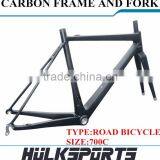 High Quality Cheap 700C Carbon Road Bicycle Frame Carbon Road Bike Carbon Frame thumbnail-1