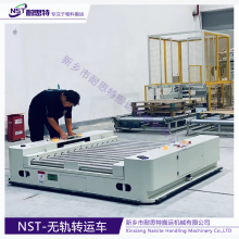 50 Ton Battery Motorized Coil Transfer Cart/Battery Powered Factory Coils Material Transporter thumbnail-2