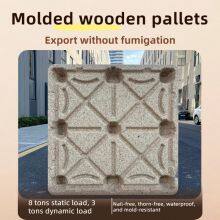 Eco-friendly, Recyclable Molded Wood Pallets — Compliant With European and American Standards — Hassle-Free Export thumbnail-1