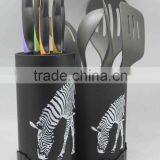 Nylon Kitchen Tools With Stand/Household Cooking Ware With Stand/ Nylon Kitchen Ware Set thumbnail-2