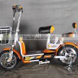 Best Sellers 2 Wheel Electric City Bike Without Pedal Double Seat LT thumbnail-3