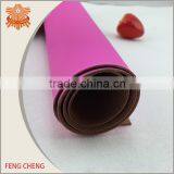 Decorative breathable anti-bacterial pu leather fabric