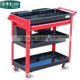 Best-selling Foldable 4 Layer Tool Trolley Multifunction Plastic Tool Trolley Cart Supplier's Choice thumbnail-1