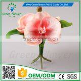 2016 Wholesale PU Latex Artificial Flowers Moth Orchid Four Pieces Two Leafs Real Touch Babys Breath Fake Flower thumbnail-2