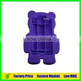 Purple Bear Custom Silicone 3d Phone Back Cover Case for Oppo N1 Mini Phone Back Cover thumbnail-3