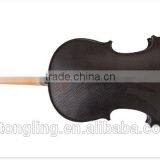 High Quality Black Violin With Art Design TL-1311 thumbnail-5