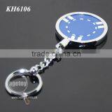 40mm Clay Poker Chips 45mm Casino Coin Holder Metal Poker Chips Key Ring thumbnail-6