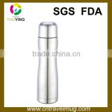 curve 18/8 stainless steel insulated thermo vacuum flask 0.5L