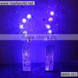 2016 New Wedding Stage Decoration/wedding Crystal Pillars for Sale(MWS-003)