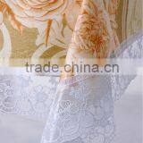 PVC 3" Lace Table Cloth With Different Design thumbnail-4